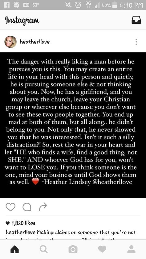 Heather Lindsey                                                                                                                                                                                 More Godly Relationship Goals, Godly Femininity, Season Of Singleness, Heather Lindsey, Godly Relationship Quotes, Godly Dating, Relationship Lessons, Christian Relationships, Godly Relationship