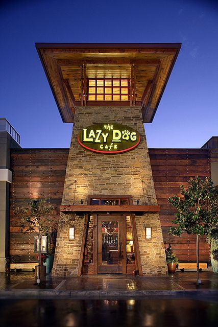 Lazy Dog Cafe. Rancho Cucamonga, CA Cafe Renovation, Drive Thru Movie, Lazy Dog Restaurant, Dog Restaurant, Deep Conversation, Eclectic Dining, Dog Cafe, Places In California, Inland Empire