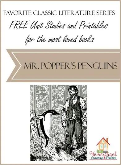 FREE Unit Studies and Printables for the Most Loved Books - Mr. Popper's Penguins - Homeschool Giveaways Mr Poppers Penguins Activities, Mr Poppers Penguins, Literature Circle Roles, Mr Popper, Literature Unit Studies, Unit Studies Homeschool, Homeschool Lessons, Reading Comprehension Questions, Literacy Lessons