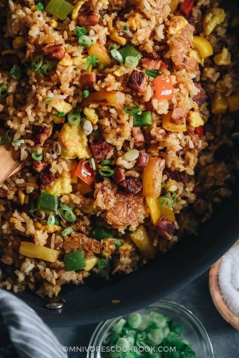 32 Easy And Best Leftover Ham Recipes - alpha ragas Ham Fried Rice Recipe Easy, Fried Rice With Pineapple, Ham Glazes, Rice With Pineapple, Ham And Rice Casserole, The Best Fried Rice, Best Fried Rice Recipe, Best Fried Rice, Sugar Ham