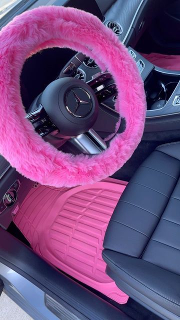 TASTI on Instagram: "Omg I love these car accessories for my new car 🩷😍 you can cut the car mats up to fit your car perfectly😍  All pinks finds are on my storefront under car accessories! Link in bio!💞  Full video on my YouTube channel🎥 (Iye Tasti)  Follow me for more pink finds🩷💖💞🎀🥰" Pink Car Interior, My New Car, Pink Car Accessories, Pink Car, Blue Dream, Car Gadgets, Car Interior Decor, Everything Pink, First Car