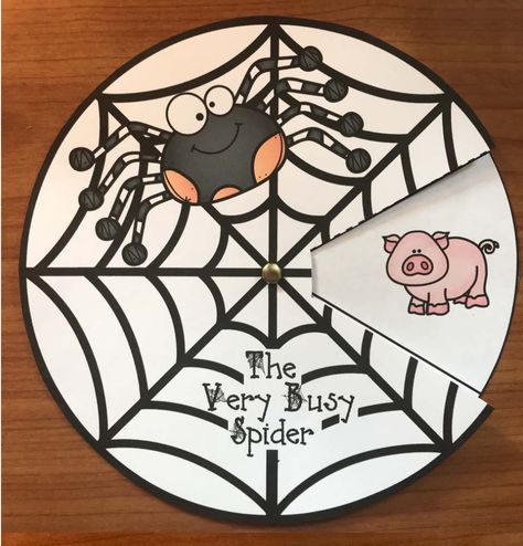 The Very Busy Spider Crafts Preschool, Very Busy Spider Activities Preschool, The Very Busy Spider Crafts, Busy Spider Activities, Very Busy Spider Activities, The Very Busy Spider Activities, Spider Math, Kindergarten Reading Centers, Spider Unit