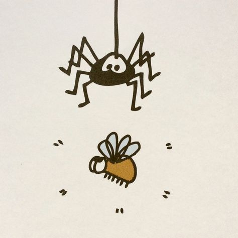 Spider doodle Spider Art Cute, Cute Spider Doodle, Spider Cute Drawing, Cute Spider Art, Spider Web Doodle, Doodle Spider, Cute Spider Drawing, Web Doodle, Spider Doodle