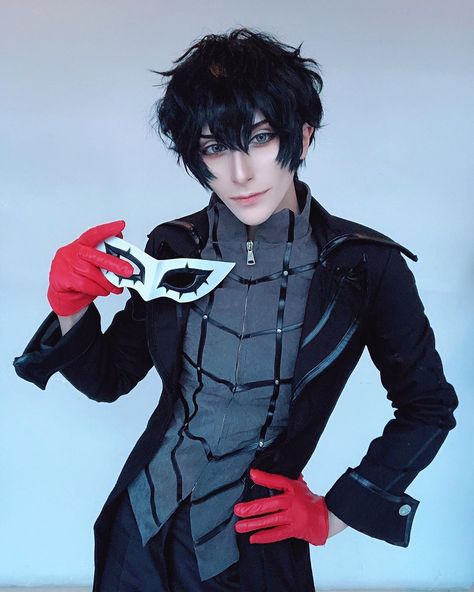 Persona 5 Cosplay, Ren Amamiya, Persona 5 Joker, Akira Kurusu, Joker Cosplay, Persona 4, Cosplay Characters, Cute Cosplay, Persona 5