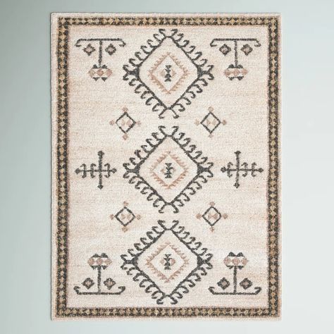 Kelly Clarkson Home Mickey Flatweave Southwestern Rug & Reviews | Wayfair Southwestern Rug, Southwestern Area Rugs, Rug Ivory, Square Area Rugs, Kelly Clarkson, Black Area Rugs, Sisal Rug, Black Rug, Pile Rug