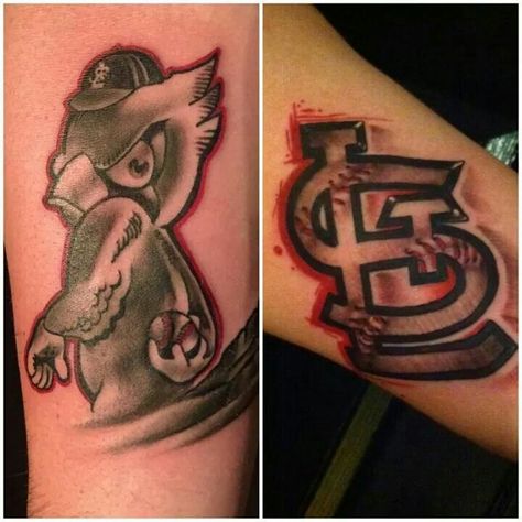 #stl #stlouis #BIRDS #cardinals #gocrads #tattoo St Louis Cardinals Tattoo Ideas, Cardinal Open Wings Tattoo, Stl Tattoo Ideas, St Louis Cardinals Tattoo, Cardinal Sketch Tattoo, Cardinals Tattoo, Stl Cardinals Svg, Cardinal Tattoos, Bat Tattoo