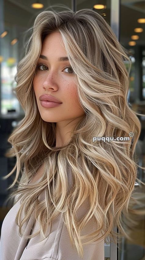 Dimensional Rooted Blonde, Full Highlights And Lowlights, Blonde With Shadow Roots And Lowlights, Streaky Blonde Highlights, Blonde Dimensional Hair, Root Blonde, Blonde Ideas, Fall Blonde Hair Color, Fall Blonde Hair