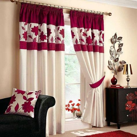 Unique Curtains, Plain Curtains, Revere Pewter, Stylish Curtains, Curtains Living, Red Curtains, Beautiful Curtains, Modern Curtains, Interior Paint Colors