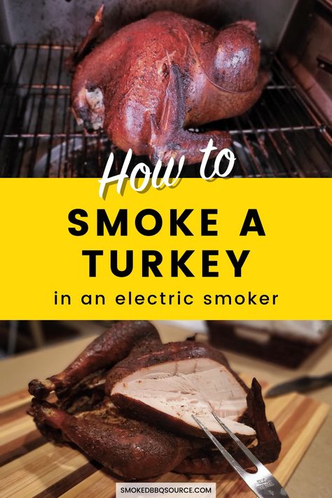 If you are low on kitchen space but big on serving up delicious new twists on festive favorites, read on to find out how an electric smoker is about to become your new best friend. How To Make Barbecue, Bradley Smoker, Smoked Turkey Legs, Bbq Roast, Bbq Turkey, Smoked Turkey Recipes, Roast Turkey Recipes, Smoked Turkey Breast, Best Thanksgiving Recipes