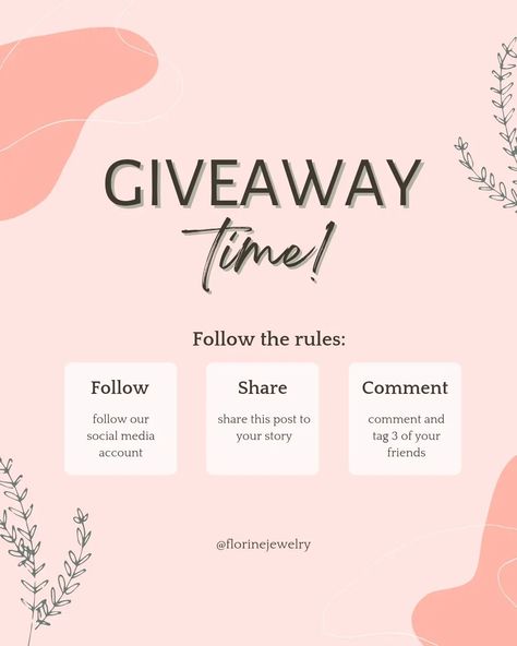 🚨 GIVEAWAY 🚨 Because it will be soon Valentine's Day and also Galentine's Day, I want to do a GIVEAWAY. In this GIVEAWAY, you have a chance to win 2 personalized engraved bracelets. One for you and one for your boyfriend/girlfriend or your bestie. What do you need to do? ✅️ Follow @florinejewelry Instagram profile ✅️ Like this post ✅️ Comment and tag 3 of your friends who would also like to participate in this giveaway. ✅️ Share this post to your story. The winner will be announced on... Lashes Giveaway Ideas, Giveaway Post Ideas Design, Product Giveaway Post Ideas, Insta Giveaway Post, Giveaway Post Ideas, Giveaway Poster Instagram, Pink Giveaway Image Instagram, Instagram Giveaway Posts, Giveaway Graphic