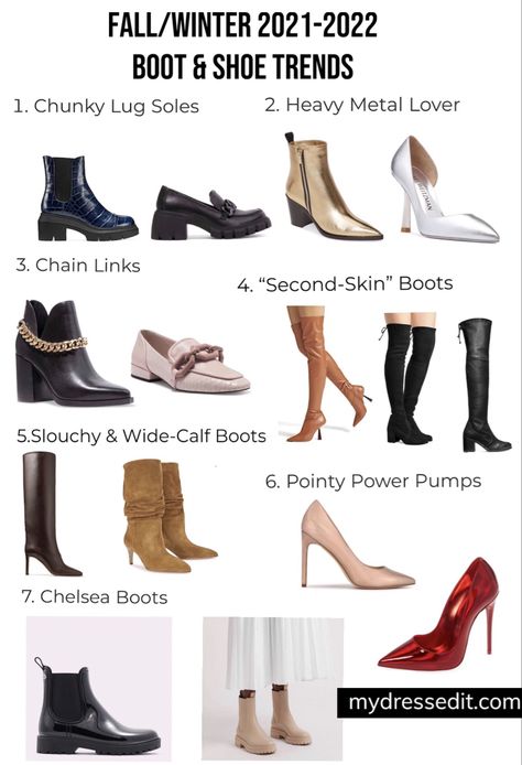 Shoe Trends Fall 2022, Winter Outfits 2022 Trends, Winter Outfits 2022, Fall Boot Trend, Winter Shoe Trends, Womens Fall Boots, Trending Winter Boots, Fall Winter Fashion Trends, Fall Boots Outfit