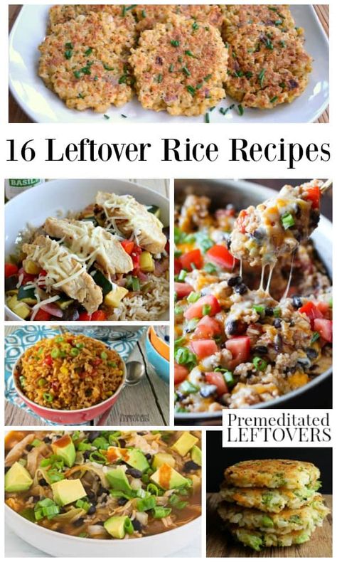 Fried Rice Leftovers, Reuse Rice Recipe, Cooked White Rice Leftovers, Leftover Fried Rice What To Do With, How To Use Leftover Rice, Precooked Rice Recipes, Ways To Use Leftover Rice, Unique Rice Recipes, Leftover White Rice Recipes Ideas