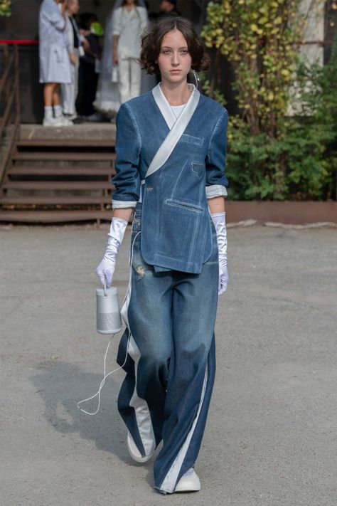 MM6 Maison Margiela Business Casual Jeans, Denim Outfits, Denim Projects, Denim Wear, Mm6 Maison Margiela, 가을 패션, Outfits Casual, Fashion 2020, Mode Inspiration