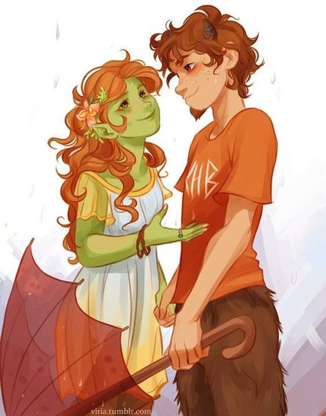 Grover And Juniper, Percy Jackson Grover, Viria Percy Jackson, Grover Underwood, Zio Rick, Percy Jackson Ships, Piper Mclean, Jason Grace, Percy Jackson Fan Art