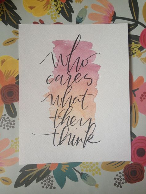 Different Quotes, Brush Lettering Quotes, Water Color Quote, Modern Calligraphy Quotes, Watercolor Quotes, Artsy Quotes, Watercolor Lettering Quotes Watercolor Calligraphy Quotes, Modern Calligraphy Quotes, Quotes Calligraphy, Calligraphy Watercolor, Brush Lettering Quotes, Calligraphy Doodles, Watercolor Quote, Watercolor Calligraphy, Hand Lettering Inspiration