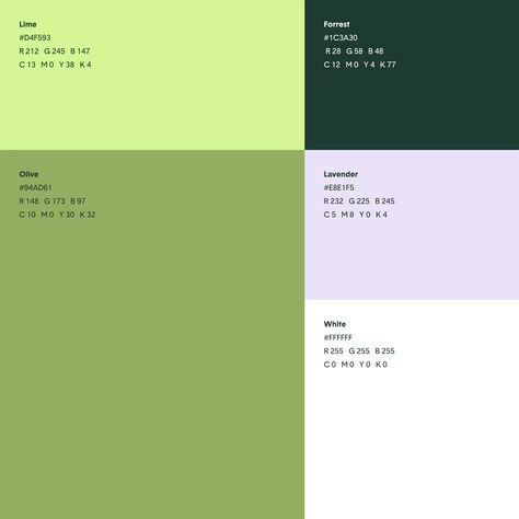 Green Color Palate, Green Branding Colour Palette, Green Color Palette Graphic Design, Green Logo Color Palette, Colour Palette Green, Canva Color Pallete Green, Green And Purple Pallete, Green Color Scheme, Green Color Palette