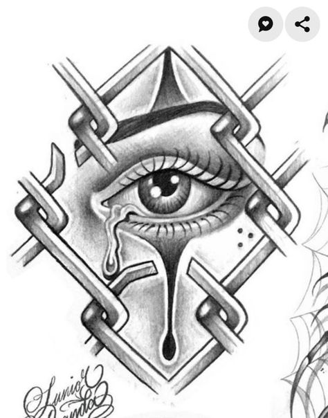 Chicano Tattoo Design, Cholo Tattoo, Ojo Tattoo, Chicanas Tattoo, Persian Tattoo, Tattoo Shading, Chicano Style Tattoo, Chicano Tattoo, Quality Tattoo