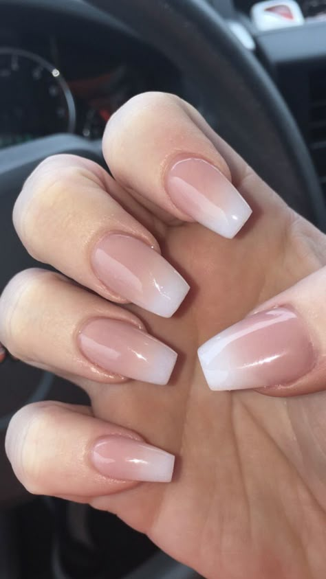 Natural Ombre Nails, Natural Ombre, Unghie Nail Art, Ombre Acrylic Nails, Manicure Ideas, Nails Manicure, Pink Nail, Acrylic Nail Art, Yellow Nails