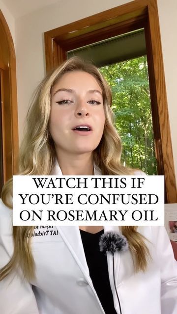 Taylor Rose - Trichologist on Instagram: "WATCH THIS IF YOU’RE CONFUSED ON ROSEMARY OIL FOR HAIR GROWTH PURPOSES 🌿 #rosemaryoil #hairgrowth #hairgrowthoil #hairgrowthtips #hairoil #hairoiling #hairoils #hairoilsforgrowth" Rosemary Oil Hair Growth Results, Best Rosemary Oil For Hair Growth, Rosemary Hair Oil Before And After, Rosemary Oil Vs Rosemary Water, Rose Oil For Hair Growth, Rose Marry Oil For Hair Growth, Trichologist Tips, Rosemary Oil Before And After, Rose Marry For Hair Growth