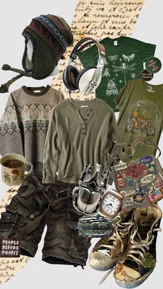 Check out tayswrldd's Shuffles #granolagirl #hippie #goblincore #outfitinspo #naturecore #percyjackson #groverunderwood Male Goblincore, Mens Goblincore, Hippie Boy Outfits, Goblincore Outfits Male, Goblincore Fashion Male, Crowcore Aesthetic, Hippie Outfits Men, Cryptidcore Outfit, Summer Hippie Outfits