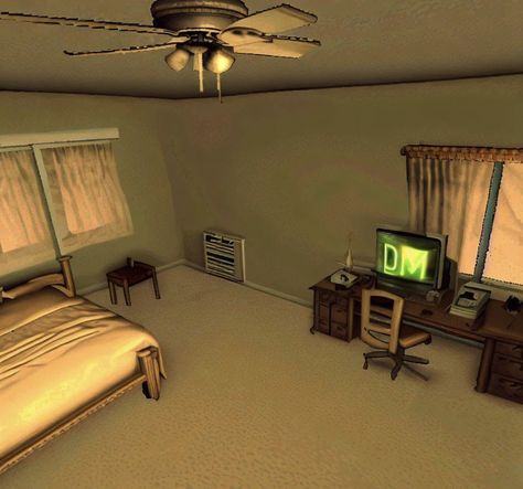 For the PS1 Beige Room, Low Poly Art, Retro Background, Concrete Wall, Horror Game, Low Poly, Aesthetic Art, Game Design, Wall