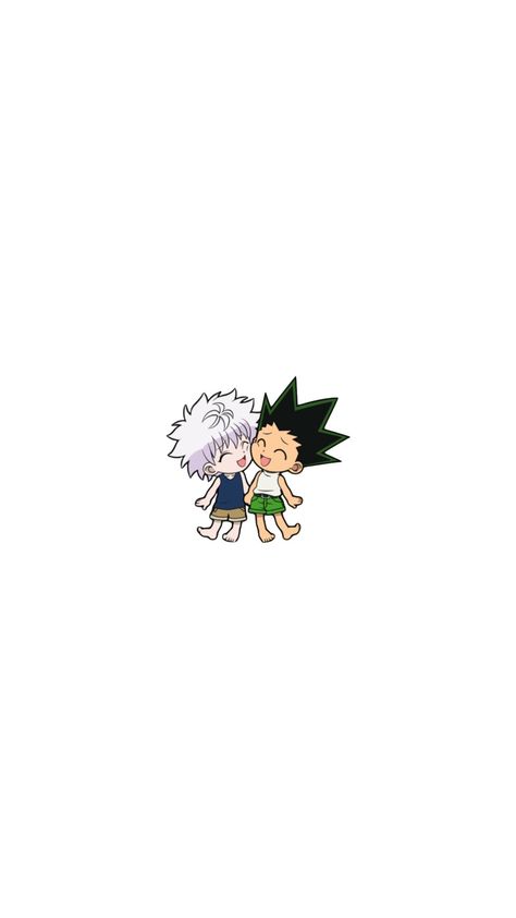 Hunterxhunter Hxh Cute Wallpaper, Gon X Killua Wallpapers Iphone, Killua And Gon Wallpapers Cute, Gon And Killua Matching Tattoos, Killugon Wallpaper, Hunter X Hunter Wallpapers Iphone, Hxh Wallpaper Iphone, Hxh Wallpaper, Killua Wallpaper