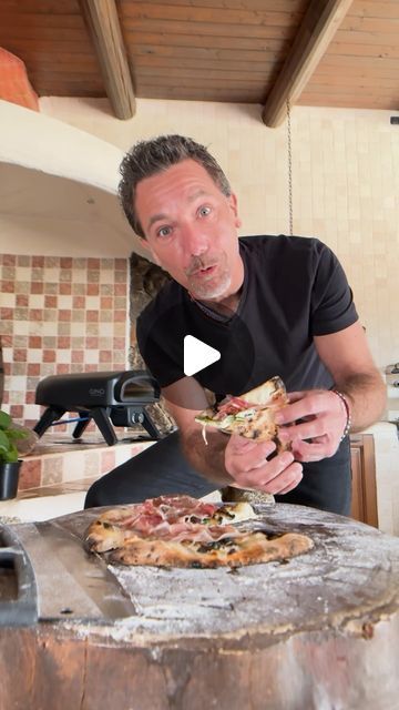 Gino D’Acampo on Instagram: "And this is how you do it!! Pizza Bianca with mushrooms, fresh rosemary and prosciutto crudo……Semplicemente perfetta 😎  @ginopizzaovens …… 
GDx" Bianca Pizza, Prosciutto Naan Pizza, Chris Bianco Pizza Dough, Roman Pizza Bianca, Giordanos Pizza, Gino D'acampo Recipes, Pizza Bianca, Pizza Oven Recipes, Celebrity Recipes