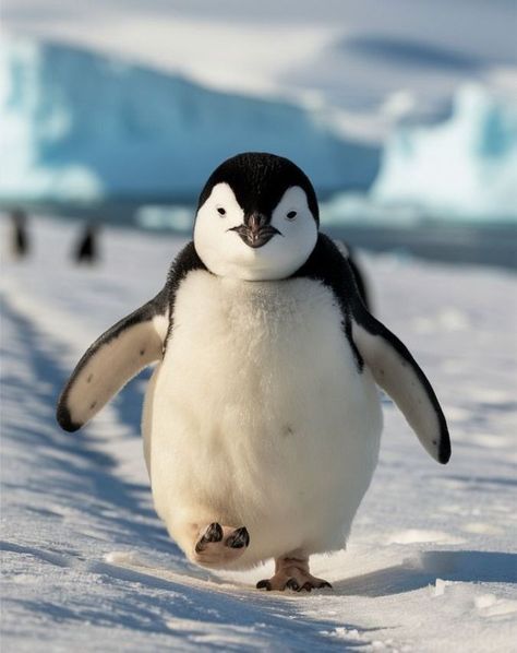 Penguin Aesthetic, Penguin Shirt, Penguin Pictures, Cute Wildlife, Penguins And Polar Bears, Adorable Baby Animals, Penguin Love, Interesting Animals