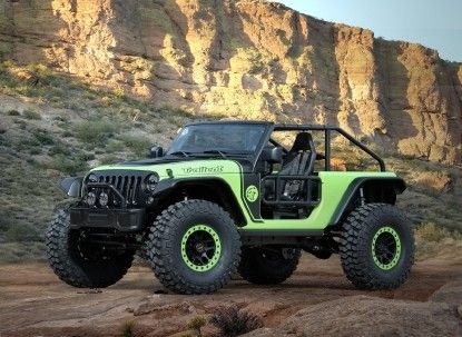 The Jeep Trailcat Concept is a Hellcat-powered off-roader capable of crawling or high-speed runs. (Photo courtesy of Fiat Chrysler Automobiles) Hellcat Engine, Jeep Concept, New Jeep Wrangler, Jeep Comanche, Wrangler Jeep, 2017 Jeep Wrangler, 2016 Jeep, Cool Jeeps, Jeep Wagoneer