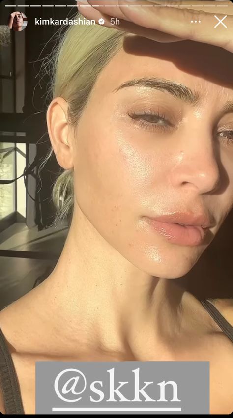 Kim Kardashian just showed her real skin texture and hyperpigmentation in a makeup-free video- CosmopolitanUK