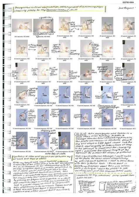 Millie@M: Workbook page showing process of selecting suitable images with supporting annotations to explain the decision making process (Photos this size can be printed as a 'contact sheet' in iPhoto) Artist Research Page, Photography Sketchbook, Sketchbook Layout, A Level Photography, Contact Sheet, Patent Art Prints, Gcse Art Sketchbook, Decision Making Process, Portraiture Painting