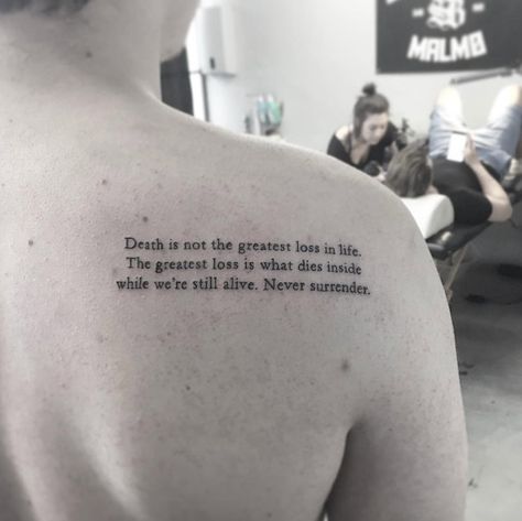 Text Tattoo Placement, Poem Tattoo, Tattoo Text, Live Deliciously, Health Tattoo, Meaningful Tattoo Quotes, Text Tattoo, Word Tattoos, Tattoo Placement