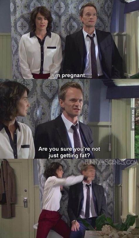 Himym Memes, Barney And Robin, Robin Scherbatsky, How Met Your Mother, Mother 3, Barney Stinson, Love Humor, Yellow Umbrella, Happy Birthday Quotes Funny