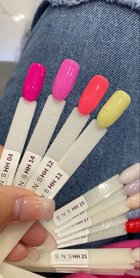 Summer nail colors -  #Colors #Nail #Summer Summer Nail Paint Colors, Summer Nails With Tan Skin, Solid Summer Nails 2023, Nail Colors For School, Dip Powder Nails Pastel Colors, Summer Nail Inspo Plain Color, Nail Colors For Florida Vacation, Summer Dip Nail Colors 2020, Summer Powder Dip Nails 2023