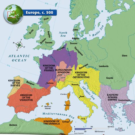 Europe circa 500ad...good visual for Beowulf Imperiul Roman, Geography Quiz, Map Of Europe, European Map, Geography Map, Early Middle Ages, The Roman Empire, Ancient Maps, Map Globe