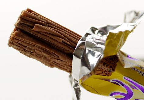 A Cadbury Flake doesn't melt in the microwave and this is why- CosmopolitanUK Cadbury Flake, Flake Chocolate, Cadbury Chocolate, Character Board, Female Clothes, Clothes Outfits, Blow Your Mind, Small Plates, Chocolate Bar