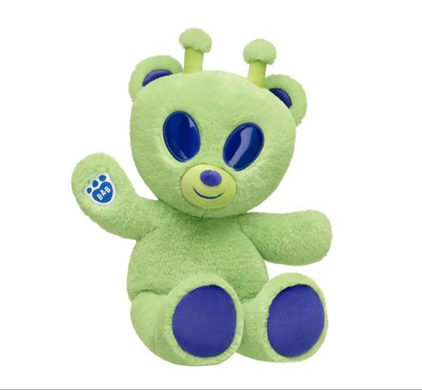 Alien Build A Bear, Teddy Bear Art, Blue Teddy Bear, Born To Be Wild, Bear Shop, Bear Hug, Colorful Gifts, Party Stores, Cute Teddy Bears