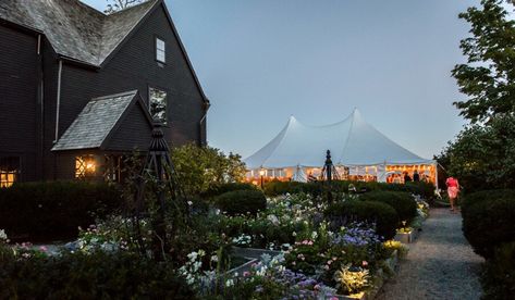 House Of Seven Gables, Witchy Wedding, Massachusetts Wedding Venues, Boston Wedding Venues, Nathaniel Hawthorne, East Coast Wedding, Massachusetts Wedding, Landmark Buildings, Reception Seating