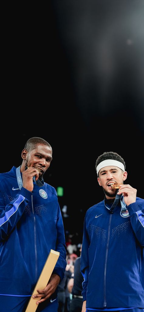 Devin Booker, Kevin Durant, Team USA, Paris 2024 Olympics, Olympic Basketball Wallpaper Basketball Wallpaper 4k, Kevin Durant Aesthetic, Olympics Wallpaper, Kevin Durant Slim Reaper Wallpaper, Devin Booker Wallpaper, Nba Wallpapers Kevin Durant, Devin Booker Basketball, Kevin Durant Wallpapers Brooklyn, Basketball Kevin Durant