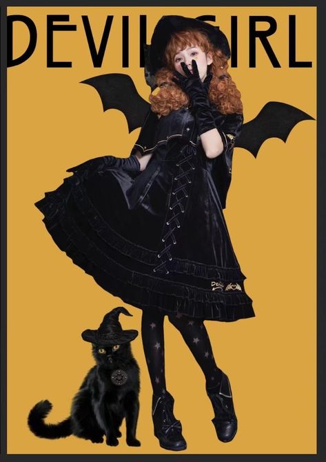 Cape Set, Devil Girl, Human Poses Reference, Witch Costume, Human Poses, Poses References, Character Poses, Pose Reference Photo, 영감을 주는 캐릭터