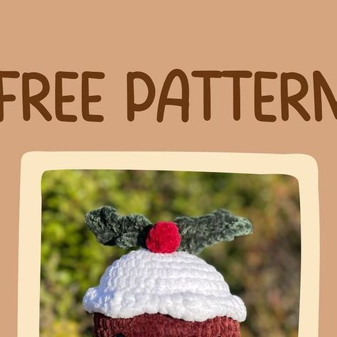 1st Of December, Christmas Crochet Patterns Free, Instagram Pattern, Crochet Eyes, Plush Yarn, Plushie Patterns, Beginner Crochet Projects, Christmas Crochet Patterns, Fun Crochet Projects