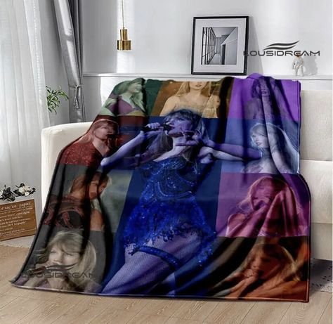 Taylor Swift Era Tour Blanket Era Tour, Taylor Swift Eras Tour, Taylor Swift Eras, Cold Nights, Towel Sizes, Luxury Blanket, Beautiful Blankets, Flannel Fabric, Soft Blankets