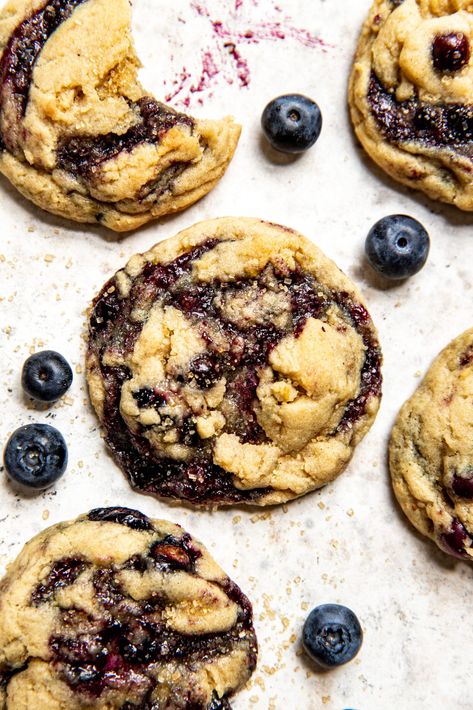 Blueberry Cookies - Butter Love & Salt Blueberries Jam, Blueberry Cookies Recipes, Blueberry Jelly, Blueberry Cookies, Recipe Email, Frozen Cookies, Cheesecake Cookies, Blueberry Jam, Simply Delicious