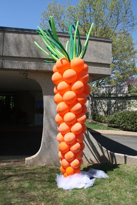 Easter, Balloons, Holiday, Spring, Carrot Carrot Photo, Easter Balloons, Easter Event, Easter Ideas, Photo Op, Easter Party, Peter Rabbit, Carrots, Balloons