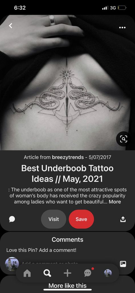 Tiny Tats, Underboob Tattoo, Body Map, Chest Tattoo, Compass Tattoo, Tattoos For Women, Tatting, Tattoos, Beauty