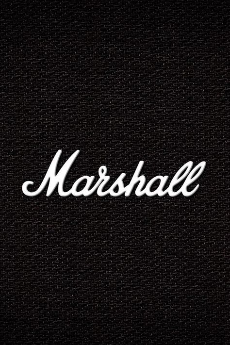 Marshall Wallpaper, Guitar Wallpaper Iphone, Wallpaper For Ios, Marshall Logo, Metallica Tattoo, Guitar Wallpaper, Marshall Amplification, Iphone Wallpaper Music, Car Iphone Wallpaper