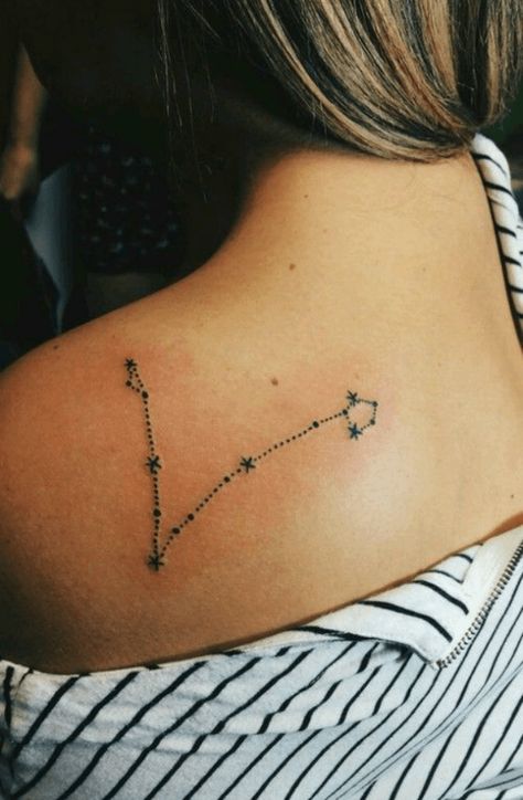 25 Best Fish And Constellation Tattoos For Pisces Zodiac Sign | YourTango Zodiac Tattoos Pisces, Pisces Constellation Tattoo, Pisces Tattoo Designs, Astrology Tattoo, Pisces Constellation, Constellation Tattoo, Pisces Tattoos, Zodiac Sign Tattoos, Star Tattoo