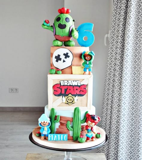 Brawl Stars Cake, Ironman Cake, Stars Cake, Cactus Cake, Star Birthday Party, Surprise Cake, Star Birthday, Birthday Star, Harry Potter Cake