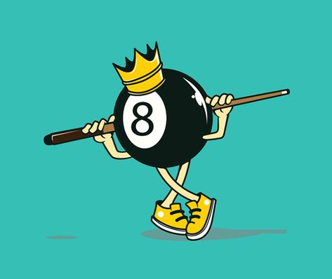 KING 8 BALL Logo Design Billards Art, Og Abel Art, Need Change, Logos Graphic Design, 8ball Pool, Abstract Painting Acrylic Modern, Pool Images, Of Logo Design, Pool Art