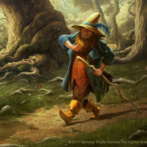 WHO IS TOM BOMBADIL . image credits to Borja Pindado . "Eldest, that's what I am... Tom remembers the first raindrop and the first acorn... he knew the dark under the stars when it was fearless – before the Dark Lord came from Outside."― Tom Bombadil, In the House of Tom Bombadil. . "He is a strange creature."― Elrond, The Council of Elrond . Tom Bombadil was an enigmatic figure that lived throughout the history of Arda. Living in the depths of the Old Forest, he seemed to possess unequaled powe Tom Bombadil, Demi God, Lord Of The Rings Tattoo, Magical Landscape, J.r.r. Tolkien, John Howe, Hobbit Art, Middle Earth Art, Tolkien Art